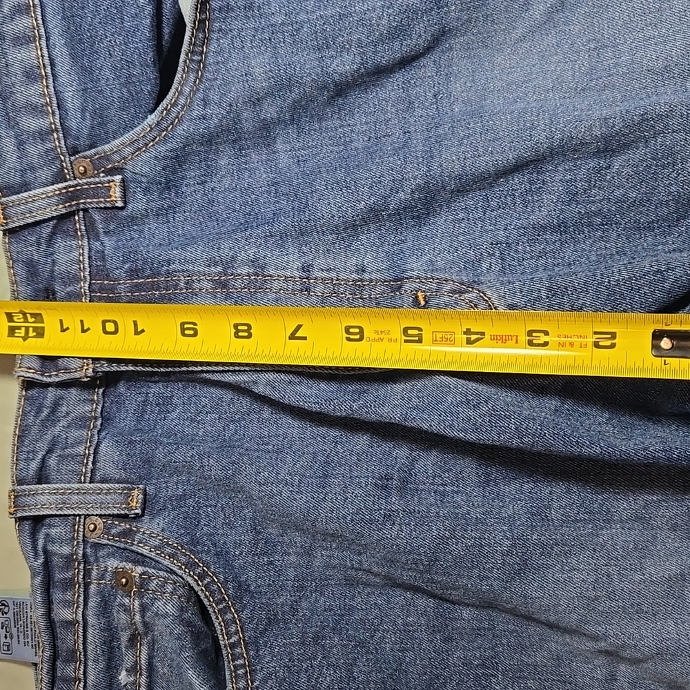 Levi's 505 Men's Relaxed Jeans Medium Wash Blue 36X32 - Picture 7 of 8